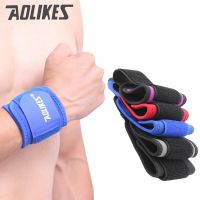 ✥№ AOLIKES 1Piece Fitness Support Band Bandage Bracer Adjustable Sports Wristband Fitness Band Safety Sports Wrist Wristband Unisex