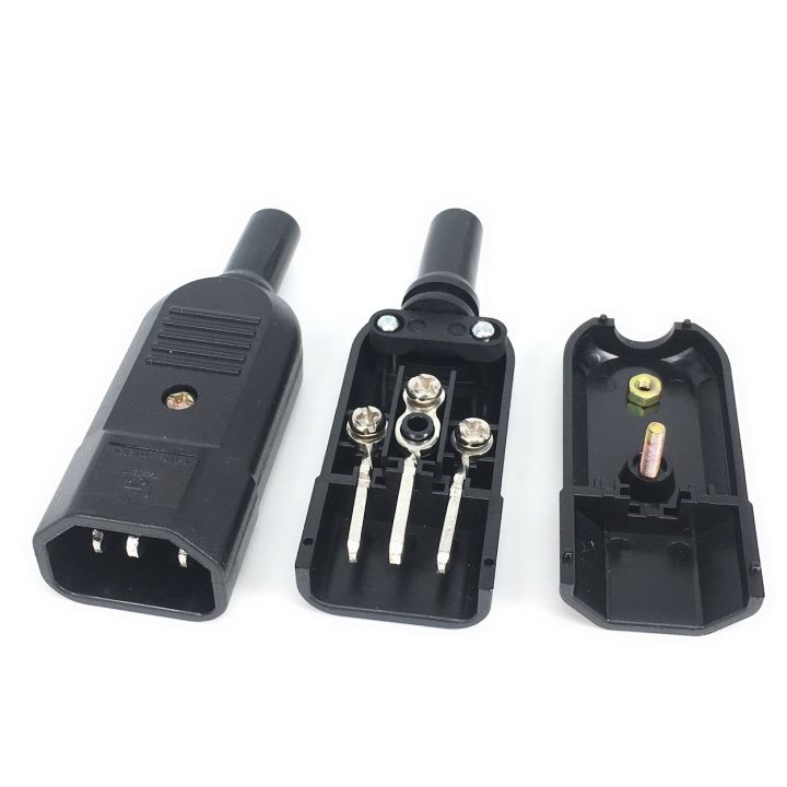 yf-16a-250v-iec-straight-cable-plug-connector-c13-c14-female-male-rewirable-power-3-pin-ac-socket-industrial
