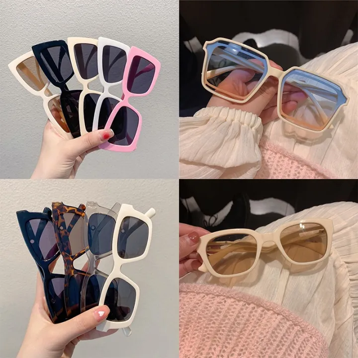 New Korean Fashion Sunglasses For Woman Girls Lazada PH