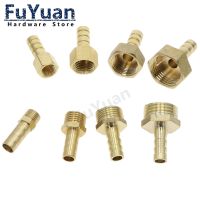 Brass Pipe Fitting 6mm 8mm 10mm 12mm 14mm 16mm 19mm Hose Barb Tail 1/2 BSP Male Female Connector Joint Copper Coupler Adapter