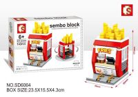 Sembo Block ตัวต่อเลโก้ ร้านมันฝรั่งทอด