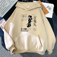 Anime Dororo Hyakkimaru Hoodies Autumn Winter Women Fleece Sweatshirts Hoody Streetwear Harajuku Grunge Hoodies Mens clothing