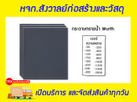 กระดาษทรายน้ำ  Wurth เบอร์ 80-2500