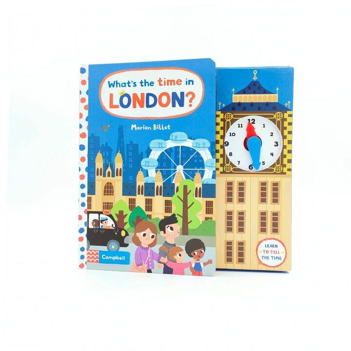 BOOKMEDI What's the Time in London? SÁCH TƯƠNG TÁC HỌC GIỜ Lazada.vn