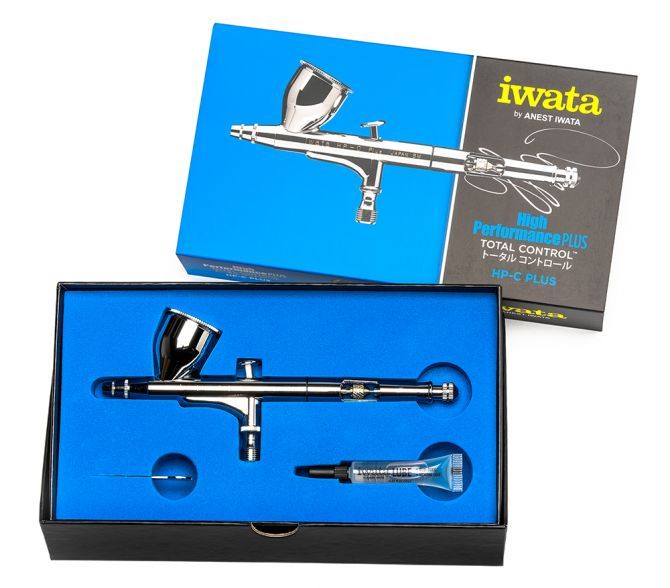 Iwata Hi-Line HP-CH Gravity Feed Dual Action Airbrush: Anest Iwata