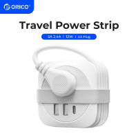 ORICO ปลั๊กเสียบปลั๊กไฟปลั๊กอัจฉริยะ Adaptor Traveling ต่อขยายมี2พอร์ต USB Type C ชาร์จเร็วสำหรับเดินทางสำนักงาน