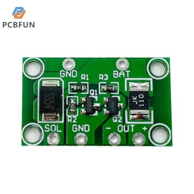 pcbfun สนามหญ้าพลังงานแสงอาทิตย์ควบคุมแสง1A 3.2V 3.7V 6V 12V แผงวงจรควบคุมบอร์ดแผงโมดูลแผงเครื่องควบคุมการชาร์จพลังงานแสงอาทิตย์สำหรับบ้านสนามหญ้าพลังงานแสงอาทิตย์ไฟภูมิทัศน์พลังงานแสงอาทิตย์