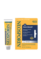 นีโอสโปริน Neosporin Dual Action Ointment สำหรับแผลสด แผลถลอก หกล้ม ไฟไหม้ น้ำร้อนลวก ขนาดหลอด 1.0 ออนซ์ ( 28.3 กรัม )