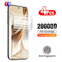 ฟิล์มไฮโดรเจล20000D 4ชิ้นสำหรับ Oppo Reno10 Pro + ป้องกันจอ HD 5G Orro Appo Reno 10 Pro Plus 10Pro Reno10Pro 2023ไม่ใช่ฟิล์ม Reno10แบบกระจก