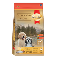 สมาร์ทฮาร์ทโกลด์ อาหารลูกสุนัข รสแซลมอนและข้าว 1 Kg (SmartHeart Gold Puppies)