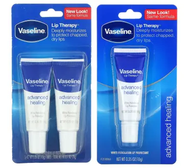 Vaseline Lip Therapy Advanced Healing Fragrance Free Moisturizer