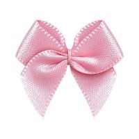 【hot】！ 50pcs Pink Bows Decoration Packages Small Wrapping Wedding Bow Birth 25±3mm