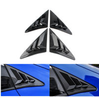 สำหรับ Honda Civic Hatchback รถด้านหลัง Vent หน้าต่าง Louver ตกแต่ง Trims 2016 2017 2018 2019 2020 2021