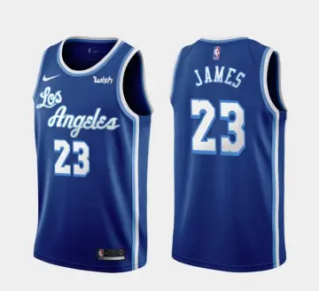 Men's Los Angeles Lakers LeBron James #6 Nike MPLS Light Blue Swingman  Jersey - Classic Edition