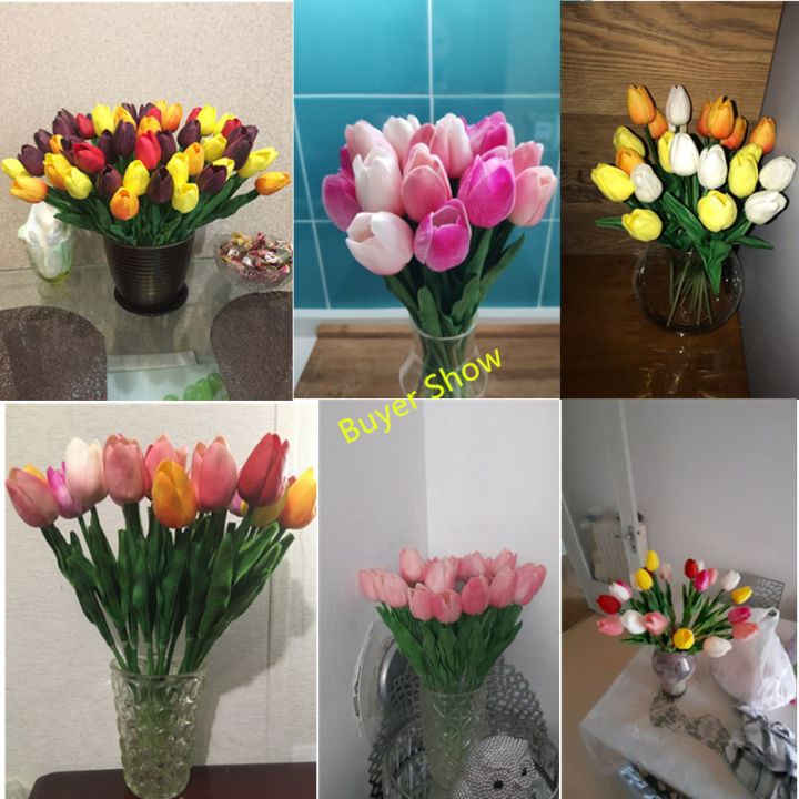 free-shipping-21pcslot-pu-mini-tulip-flower-real-touch-wedding-flower-artificial-flower-silk-flower-home-decoration-ho-party