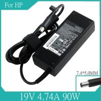 อะไหล่4.74A 90W 19V อะแด็ปเตอร์แล็ปท็อปไฟ AC ที่ชาร์จเหมาะสำหรับ HP ศาลา DV4 DV5อะแดปเตอร์เปลี่ยนโน้ตบุ๊ค G60 DV7