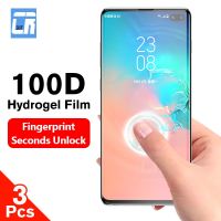 ☃✸✱ 3Pcs Screen Protector Hydrogel Film For Samsung Galaxy S20 S10 S9 S8 Plus S21 Ultra Protective Film For Samsung Note 8 9 10 Plus