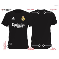 Summer Short sleeve Sweatshirt, 2023 Microfiber fabric, football team pattern, RealMadrid, pre match shirt, Bora, Sepak DX3 fashion versatile t-shirt