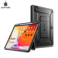 {RUBBIE Shell}สำหรับเคส iPad Pro 12.9 (2020) SUPCASE UB Pro รองรับการชาร์จดินสอพร้อมตัวป้องกันหน้าจอในตัวฝาครอบที่ทนทานเต็มรูปแบบ