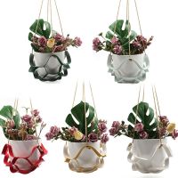 [Like Activities]แขวน PlanterPot HolderHanger PUHanging Basketssussuspension Belt IndoorBalcony Decor