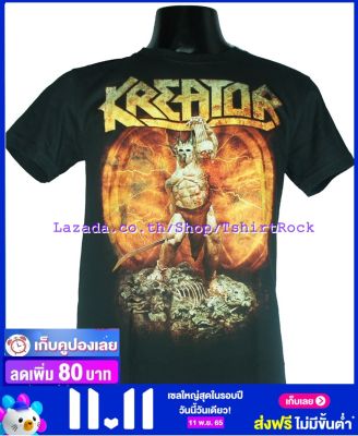 เสื้อวง KREATOR เสื้อยืดวงดนตรีร็อค เมทัล เสื้อร็อค  KTR1398 สินค้าในประเทศ