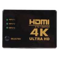 4K 2K 3in 1out HDMI Switch Hub Splitter TV Switcher Ultra HD for HDTV PC thumbnail