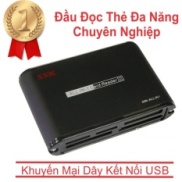 Đầu đọc thẻ nhớ đa năng SSK chuyên nghiệp đọc thẻ Sd - Micro Sd Tf - CF