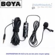 Micro lavalier cài áo Boya BY-M1