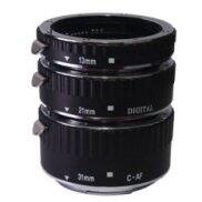 Tube chụp macro có AF cho Canon Đen