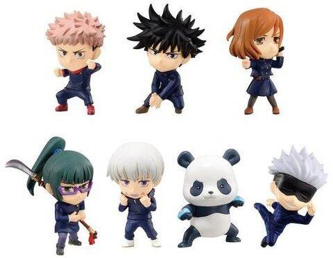 เหมา-bandai-jujutsu-kaisen-adverge-motion-มหาเวทย์ผนึกมาร-7ตัว-กล่องไม่สวย-มีมุมนึงยับตามรูป