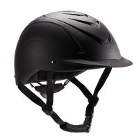 หมวกกันน็อคสำหรับขี่ม้ารุ่น 500 (สีดำ) Horse Riding Helmet 500  - Black Horse Riding Helmet   หมวกกันน็อคสำหรับขี่ม้า หมวกขี่ม้า หมวกใส่ขี่ม้า หมวกขี่ม้า ผู้ใหญ่ เด็ก