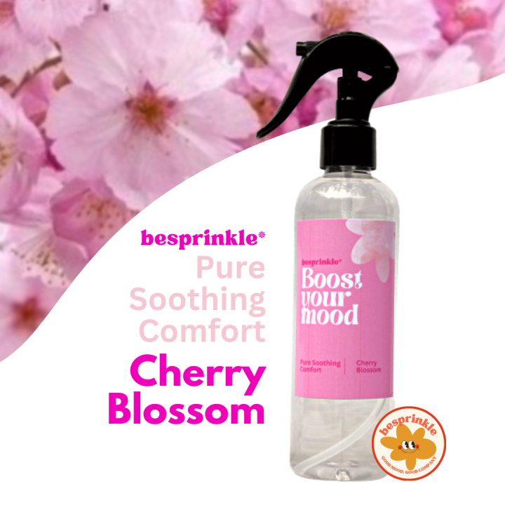 Air Freshener, Room and Linen Spray Antibacterial 250ml CHERRY BLOSSOM