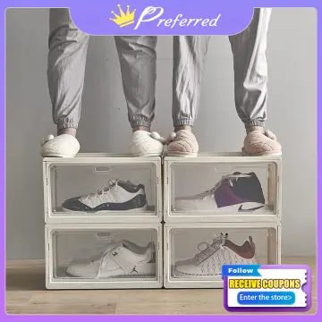 Lazada plastic shoe on sale box