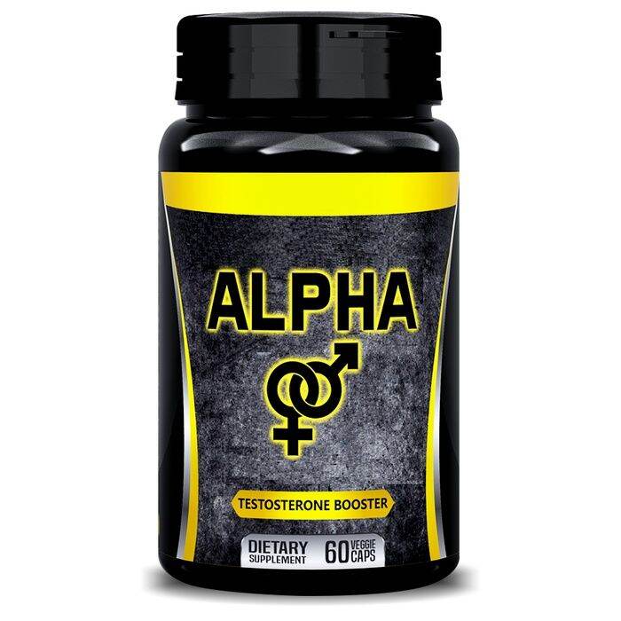 Alpha Testosterone Booster, Increases Energy, Mood & Endurance