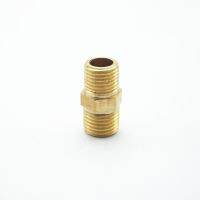 1/4 BSP Male x M14x1.5 Thread Connection Hex Brass Pipe Adapter Coupler Reducer Connector For Fuel Gas Water