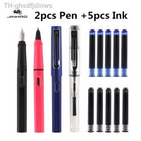 【hot】﹍☇  Jinhao 5pcs ink 2pcs Business Office Student School Stationery Supplies Ink Pens