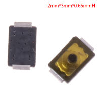 Graceful 10pcs MINI 2*3 * H0.65mm สวิทช์ปุ่มกดสัมผัส TACT 2 PIN Micro Switch SMD สำหรับกล้องโทรศัพท์มือถือ