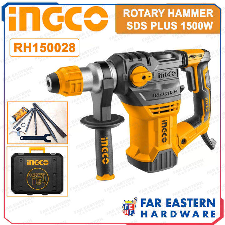 Ingco Rotary Hammer Sds Plus 1500w Rh150028 Inptcd Lazada Ph