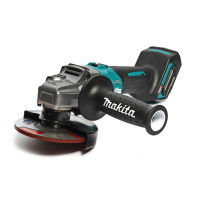 MAKITA เครื่องเจียร์ไร้สาย (ลูกหมูไร้สาย) 40 โวลต์ MAKITA รุ่น GA005GZขนาด 5 นิ้ว (125 มม.) สวิตซ์สไลด์ (ไม่รวมแบตเตอรี่และแท่นชาร์จ)