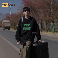 Zeus Sports เสื้อสเวตเตอร์  เสื้อกันหนาวมีฮู้ด เสื้อกันหนาว เสื้อแขนยาวชาย เสื้อกันหนาว สง่า ด้านล่างกันลื่น การผสมสีที่สวยงาม กันลื่น C90ALYQ 41Z231010