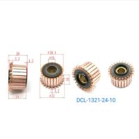 ‘；【= 2Pcs 10X28.1X20(18)Mm 24P Copper Bars Alternator Electric Motor Commutator DCL-1321-24-10