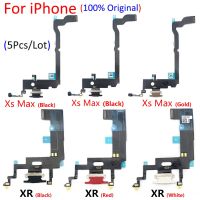 5Pcs / Lot ขั้วต่อการชาร์จดั้งเดิมสําหรับ IPhone XR XS Max Charger พอร์ตชาร์จ USB Dock Connector สายเปลี่ยน