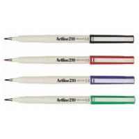 HOT** Art ปากกาหัวเข็ม 0.6 มม. ชุด 4 ด้าม สีดำ, น้ำเงิน, แดง, เขียว หัวแข็งแรง คมชัด ส่งด่วน ปากกา เมจิก ปากกา ไฮ ไล ท์ ปากกาหมึกซึม ปากกา ไวท์ บอร์ด