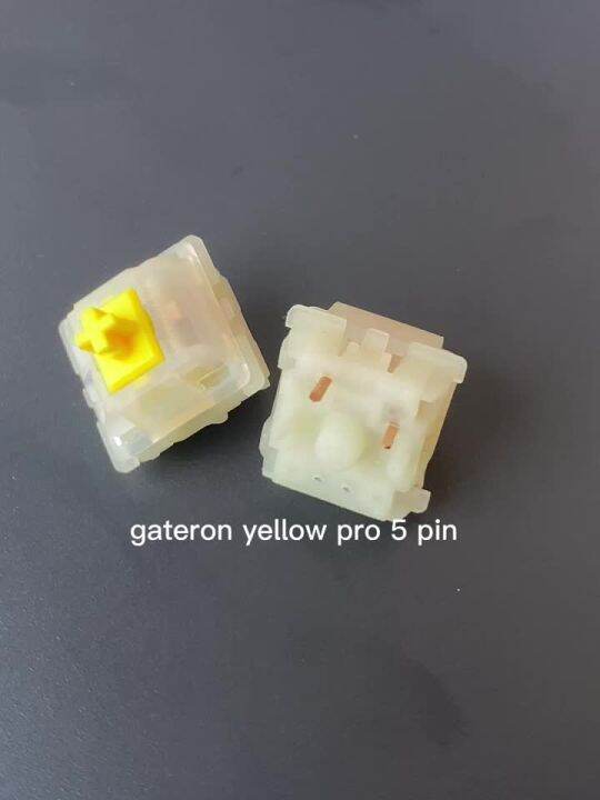 gateron Milk yellow pro mechanical keyboard switch Pro red switch game