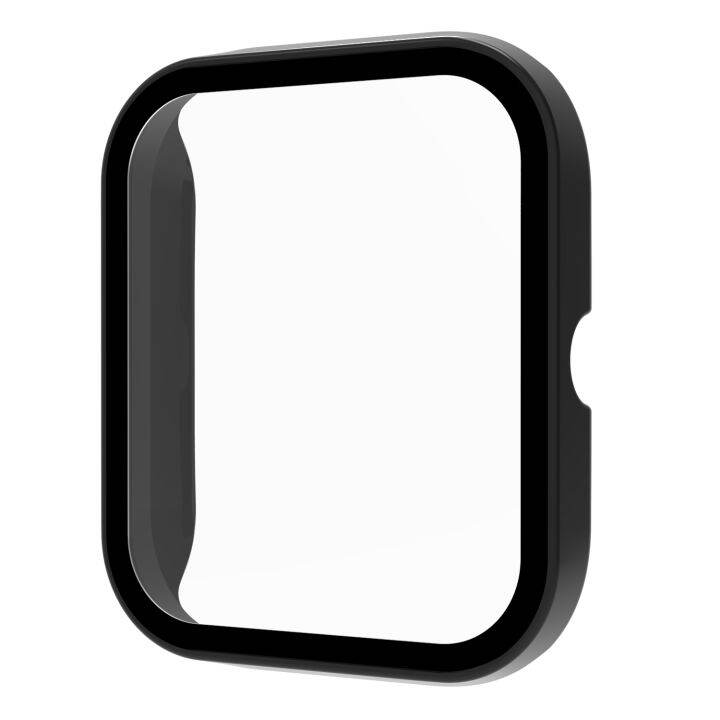 For Xiaomi Haylou GST / LS09B PC + Tempered Glass Integrated Watch Case