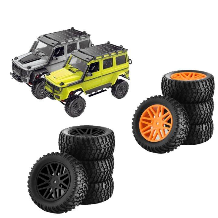 4pcs-rc-1-10-scale-off-road-car-tires-tyre-and-wheels-replacement-accessories-for-hsp-94166-94107-94106-white