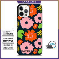 Marimekko56 Phone Case for iPhone 14 Pro Max / iPhone 13 Pro Max / iPhone 12 Pro Max / XS Max / Samsung Galaxy Note 10 Plus / S22 Ultra / S21 Plus Anti-fall Protective Case Cover