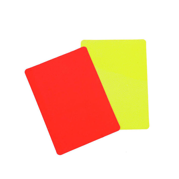 Sissi Football Red And Yellow Cards Record Soccer Games Referee Tool For Soccer Match | Lazada