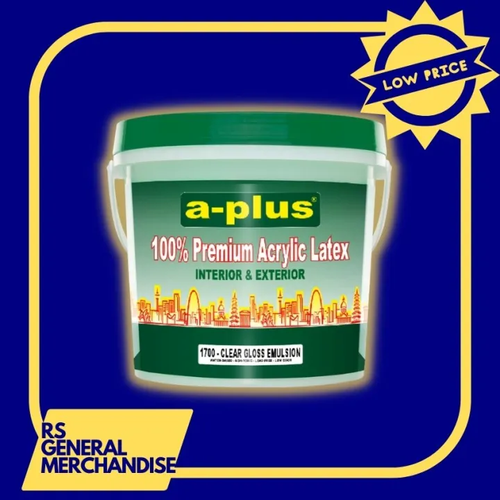 Acrylic Clear Gloss Emulsion ACGEmul Home Improvement Lazada PH