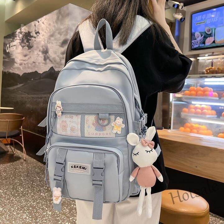 hot-sale-c16-large-capacity-backpack-girl-schoolbag-5-color-student-new-backpack-korean-backpack-computer-bag-girl-gift-travel-backpack